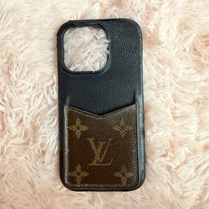 Louis Vuitton iphone 14 pro bumper pallas case